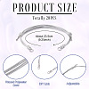 20Pcs Adjustable Korean Waxed Polyester Cord Bracelet Making BJEW-TAC0051-04-3