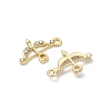 Alloy Rhinestone Pendants FIND-L024-12G-2
