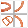 Wooden D Shape Handles Replacement FIND-PH0015-91-WH-4