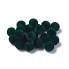 Flocky Acrylic Beads OACR-L011-C-14-1