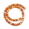 Handmade Lampwork Beads Strand LAMP-B056-8mm-13-3