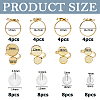 16Pcs 4 Styles 304 Stainless Steel Open Cuff Ring Findings DIY-HS0002-20-2