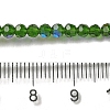 Electroplate Transparent Glass Beads Strands LS-EGLA-A035-T3mm-L10-4
