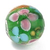 Round Lampwork Beads LAMP-H059-A07-2