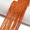 Natural Red Aventurine Beads Strands G-Z116-A24-2mm-1
