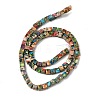 Dyed Synthetic Imperial Jasper Beads Strands G-H087-F02-01A-1-3