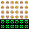 50G Luminous Transparent Acrylic Beads OACR-TAD0001-01C-1