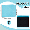 Square Cardboard Jewelry Storage Boxes CON-WH0115-35A-2