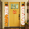 Polyester Hanging Sign for Home Office Front Door Porch Decorations HJEW-WH0023-023-5