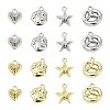 32Pcs 8 Styles Alloy Pendants FIND-CJ0004-20-1