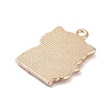 Alloy Enamel Pendants ENAM-M060-01KCG-06-2