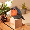 Wooden American Robin Birds and Block Ornaments JX688A-4