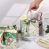 Floral Printed Paper Gift Tote Bags ABAG-WH0044-82B-3