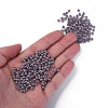 6/0 Czech Opaque Glass Seed Beads SEED-N004-003D-06-5