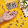 20Pcs Alloy Enamel Keychains KEYC-SC00057-3