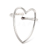 Non-Tarnish 201 Stainless Steel Open Cuff Ring X-RJEW-E063-47P-2