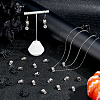 100Pcs Alloy European Beads FIND-FH0011-86-5