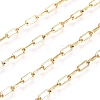 Soldered Brass Paperclip Chains CHC-D025-04G-1