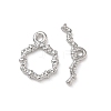 Brass Toggle Clasp KK-D289-53C-P-2