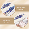 Flower Resin Rhinestone Decorative Corsages for Clothing Accessories PATC-WH0021-064D-3