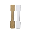 Folding Blank Kraft Paper Jewelry Price Tags CDIS-C006-09B-3