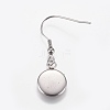 Stainless Steel Dangle Earrings LS-EJEW-WH0001-A04-2