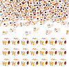 Opaque Acrylic Beads MACR-TAG0001-07W-1