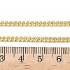 3MM Brass Curb Chain Necklaces NJEW-P339-03G-5