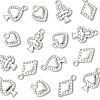 16Pcs 4 Styles Playing Card Theme Charm FIND-FS0003-82-3