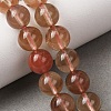 Natural Andesine Feldspar Beads Strands GG-CBA0251-A01-9mm-1