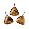 Natural Gemstone Pendants G-L614-D04-P-2