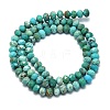 Natural HuBei Turquoise Beads Strands G-G106-A44-03-2