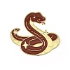 Chinese Zodiac Snake Enamel Pins JEWB-Q011-03C-1