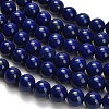 Natural Lapis Lazuli Beads Strands G-H329-C01-8mm-4