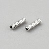 925 Sterling Silver Tube Beads STER-WH0004-060C-P-2