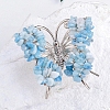 Raw Natural Aquamarine Chip Mineral Specimen Display Decorations PW-WG29201-14-1