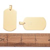 PVD Vacuum Plating 304 Stainless Steel Big Pendants LS-STAS-I140-19E-G-4