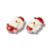 Christmas Opaque Resin Cabochons RESI-K019-33-3