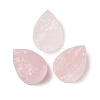 Natural Rose Quartz Cabochons G-K338-40A-02-1