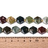 Natural Indian Agate Beads Strands G-N368-01A-23-5