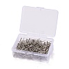 Nickel Plated Steel T Pins for Blocking Knitting FIND-D023-01P-01-4