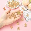 26Pcs Letter A~Z Alloy Lapel Pin Backs JEWB-CJZ0001-03KCG-4