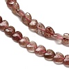 Natural Strawberry Quartz Beads Strands G-P575-C05-6mm-4