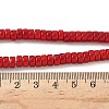 Opaque Glass Beads Strands GLAA-I060-01C-4
