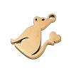 201 Stainless Steel Charms STAS-Z155-03G-2