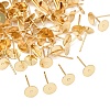 304 Stainless Steel Stud Earring Findings LS-X-STAS-E025-4G-2