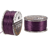 Nylon Beading Thread NWIR-WH0005-10J-1