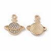 Alloy Rhinestone Pendants ALRI-K049-09E-2