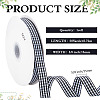 Polyester Ribbons SRIB-WH0011-359B-02-2