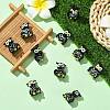 10Pcs Handmade Lampwork Beads Strands LAMP-CJ0002-08-6